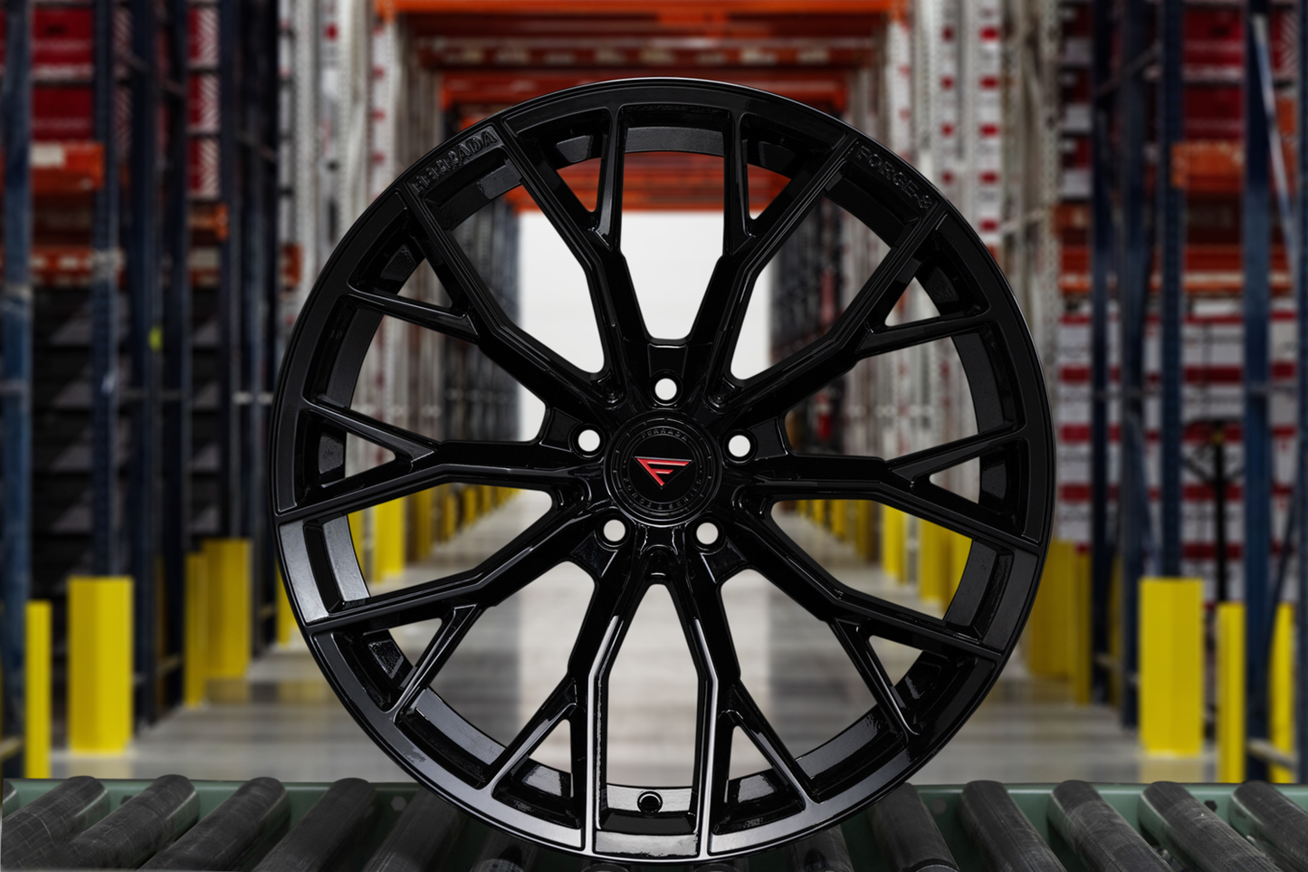 Ferrada Wheels F8-FR9 - 20x8.5 Obsidian Black (5x114) - TunerGoods