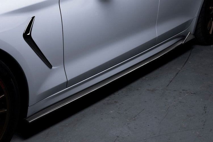 2019-2021 GENESIS G70 Carbon Fiber Side Skirt V1