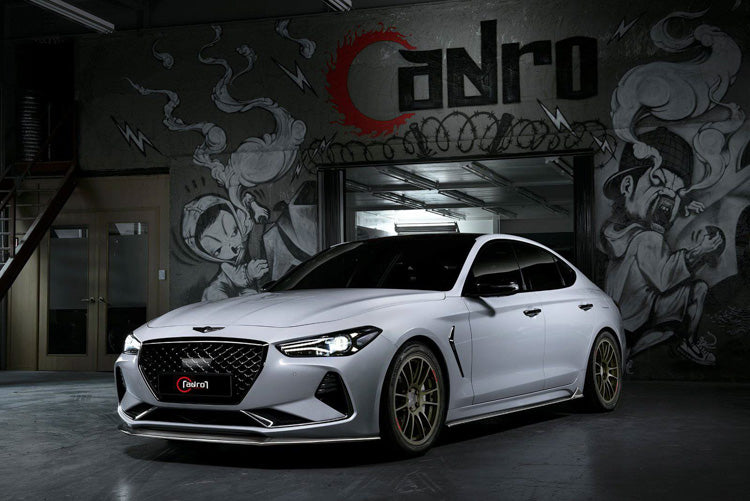 2019-2021 GENESIS G70 Carbon Fiber Side Skirt V1