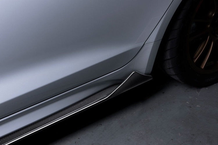 2019-2021 GENESIS G70 Carbon Fiber Side Skirt V1