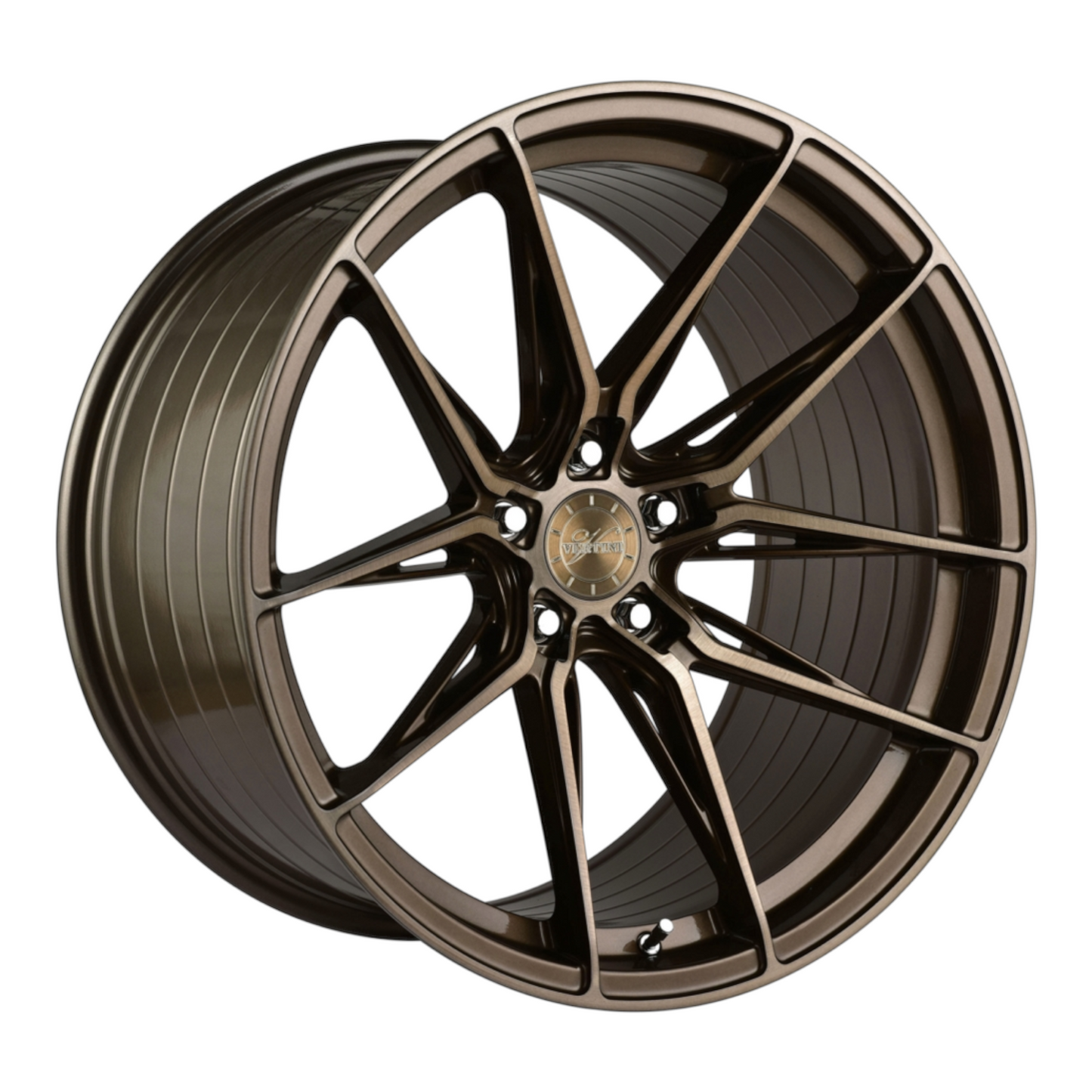 Vertini Wheels RFS1.8 - 19x9.5 Brushed Dual Bronze - TunerGoods