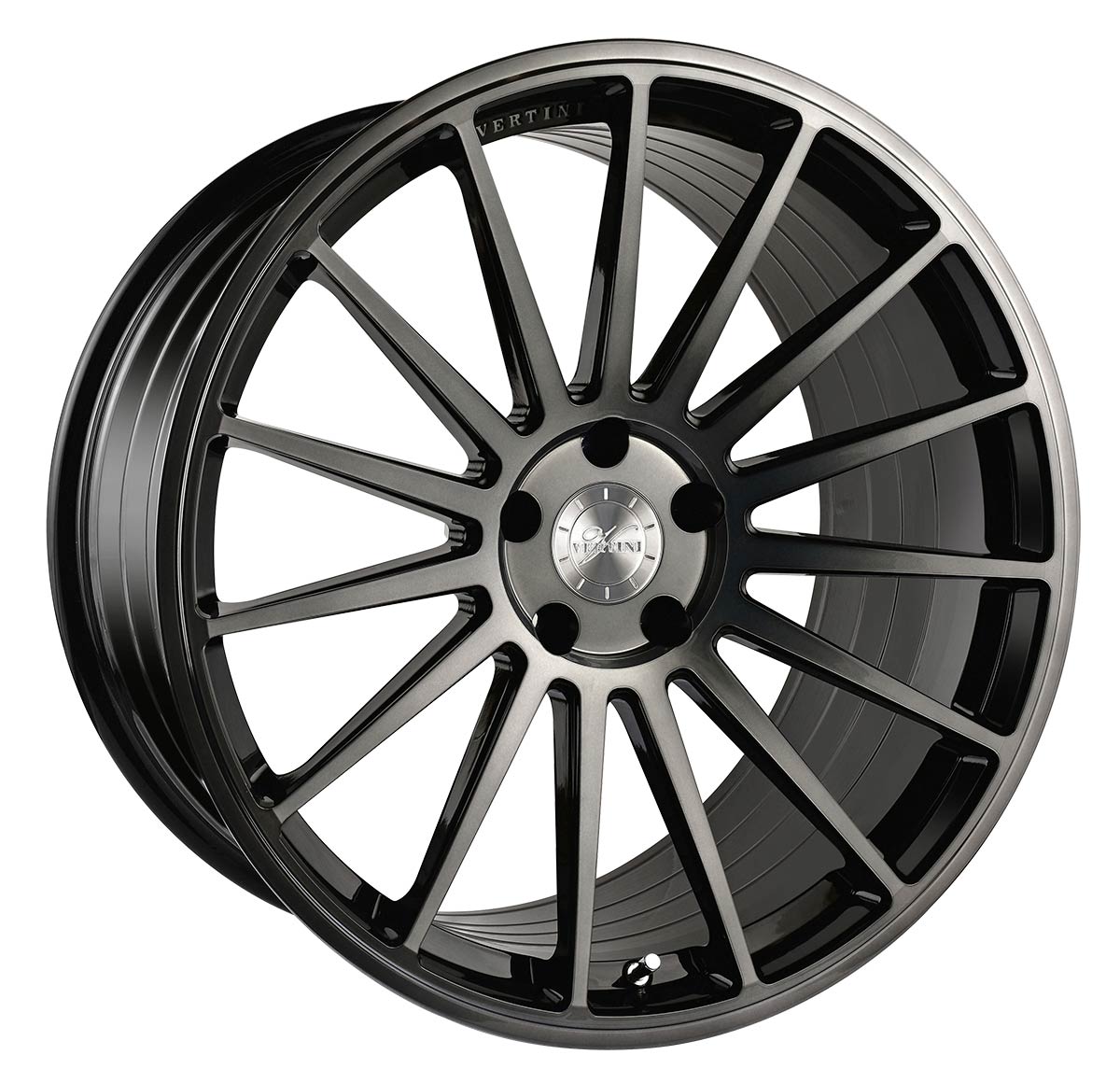 Custom Order - Vertini Wheels RFS2.3 Brushed Dual Black - TunerGoods