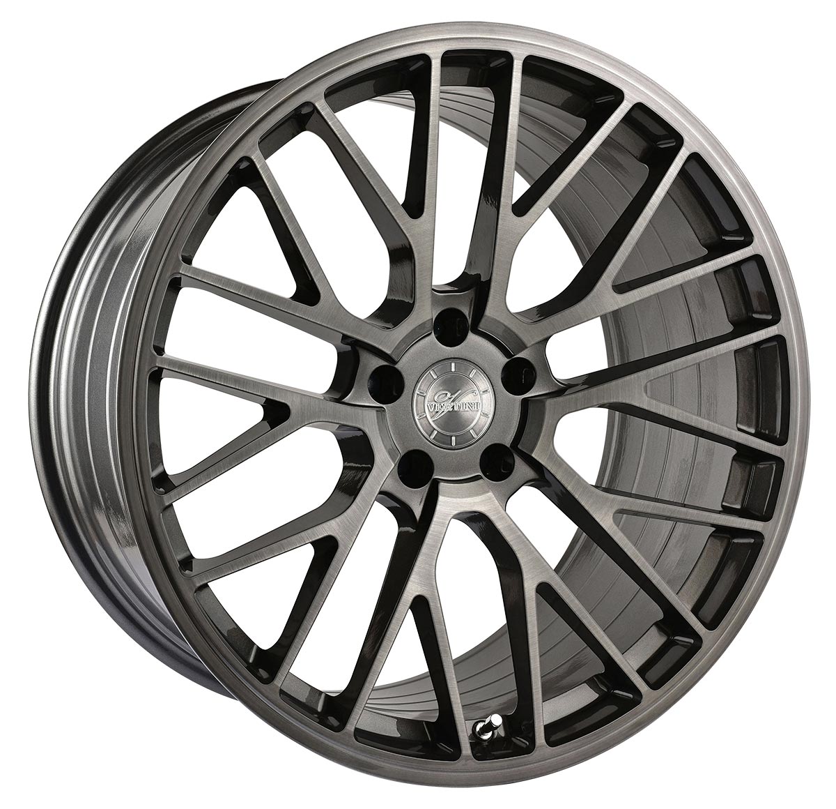 Vertini Wheels RFS2.4 - 19x8.5 Brushed Dual Gunmetal - TunerGoods