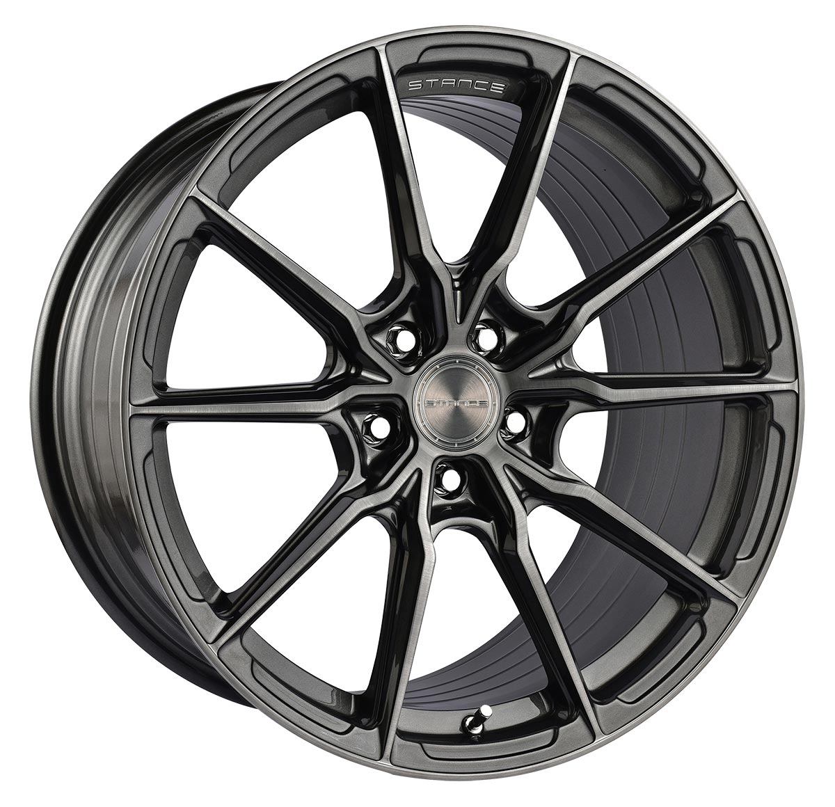 Stance Wheels SF11 - 19x8.5 Brushed Dual Gunmetal - TunerGoods