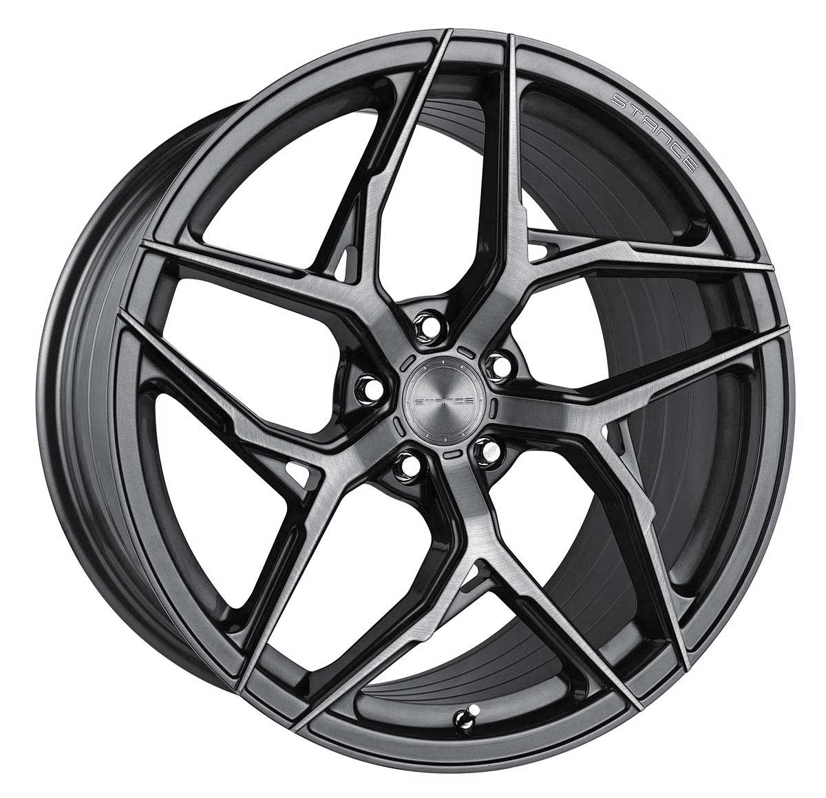 Stance Wheels SF13 - 19x8.5 Brushed Dual Gunmetal - TunerGoods