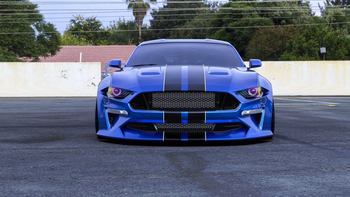 Clinched Flares - 2018-2019 Ford Mustang Widebody Kit - TunerGoods