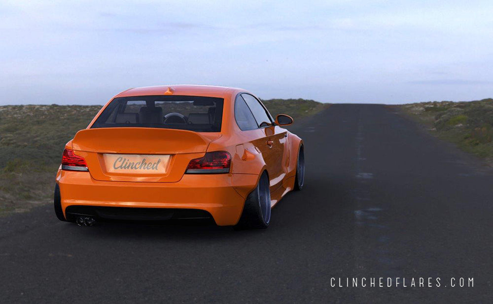 Clinched Flares - BMW 1 Series/M1 Coupe Widebody Kit
