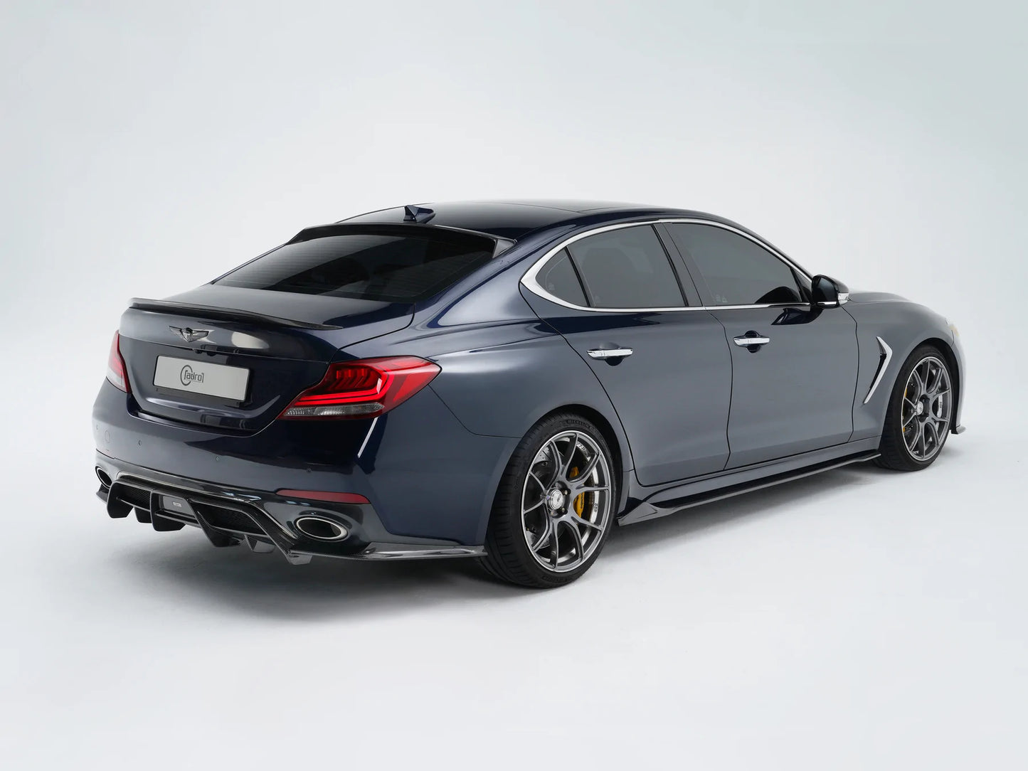 2019-2021 Genesis G70 Carbon Fiber Rear Diffuser V3