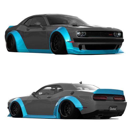 Clinched Flares - Dodge Challenger Widebody Kit