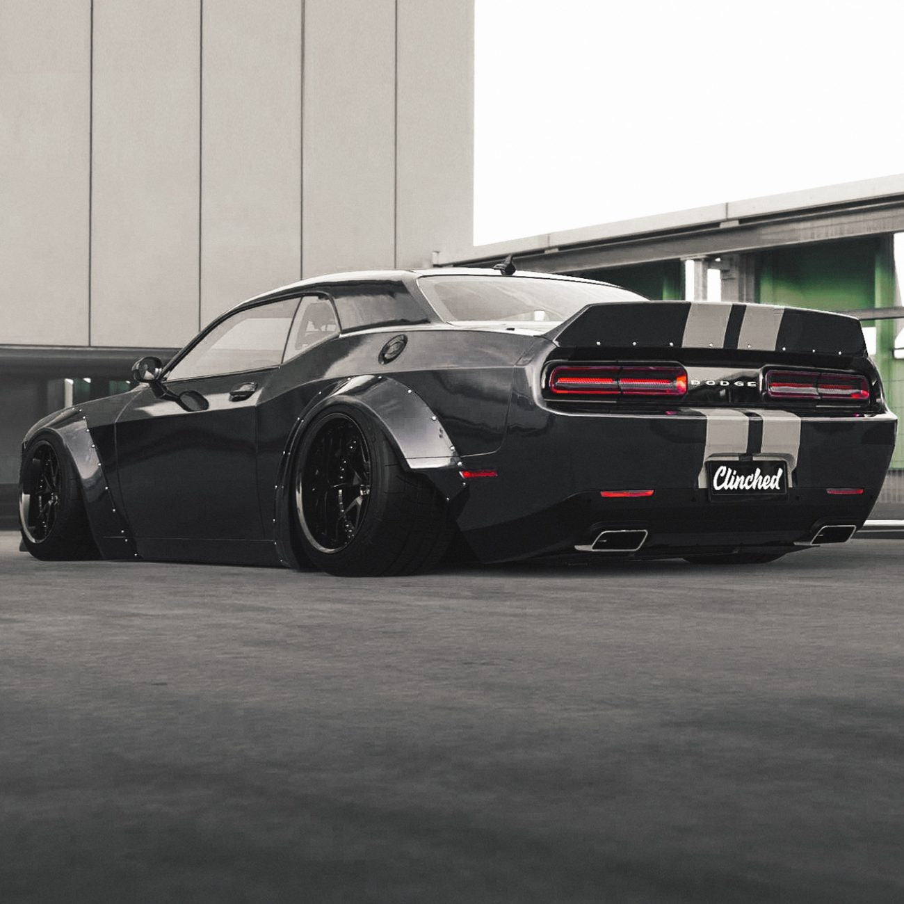 Clinched Flares - Dodge Challenger Widebody Kit