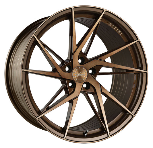 Vertini Wheels RFS1.9 - 19x8.5 Brushed Dual Bronze - TunerGoods