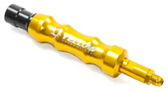 Yellow Speed Racing Air Jacks Kit - 3 Pieces w/ Connector Valve - TunerGoods