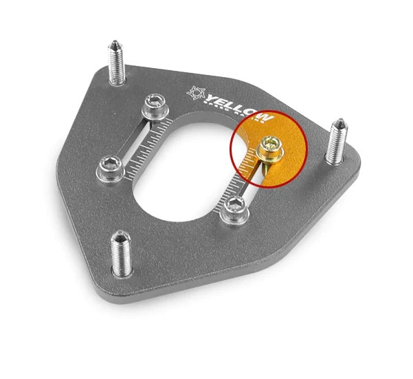 Yellow Speed Racing Camber Plate Bolts (x4) - Macpherson Style Strut - TunerGoods