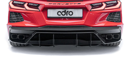 Corvette C8 Carbon Fiber Rear Diffuser