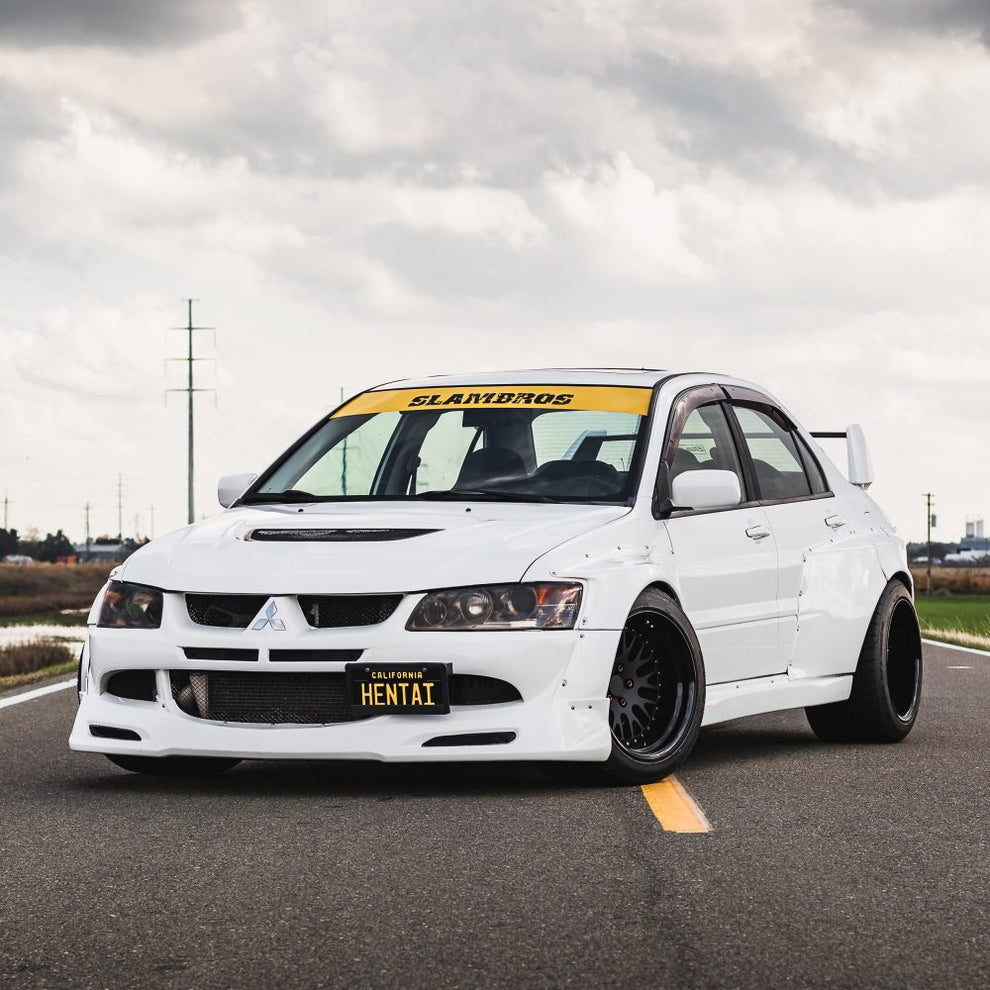 Clinched Flares - Mitsubishi Lancer Evolution Widebody Kit – TunerGoods