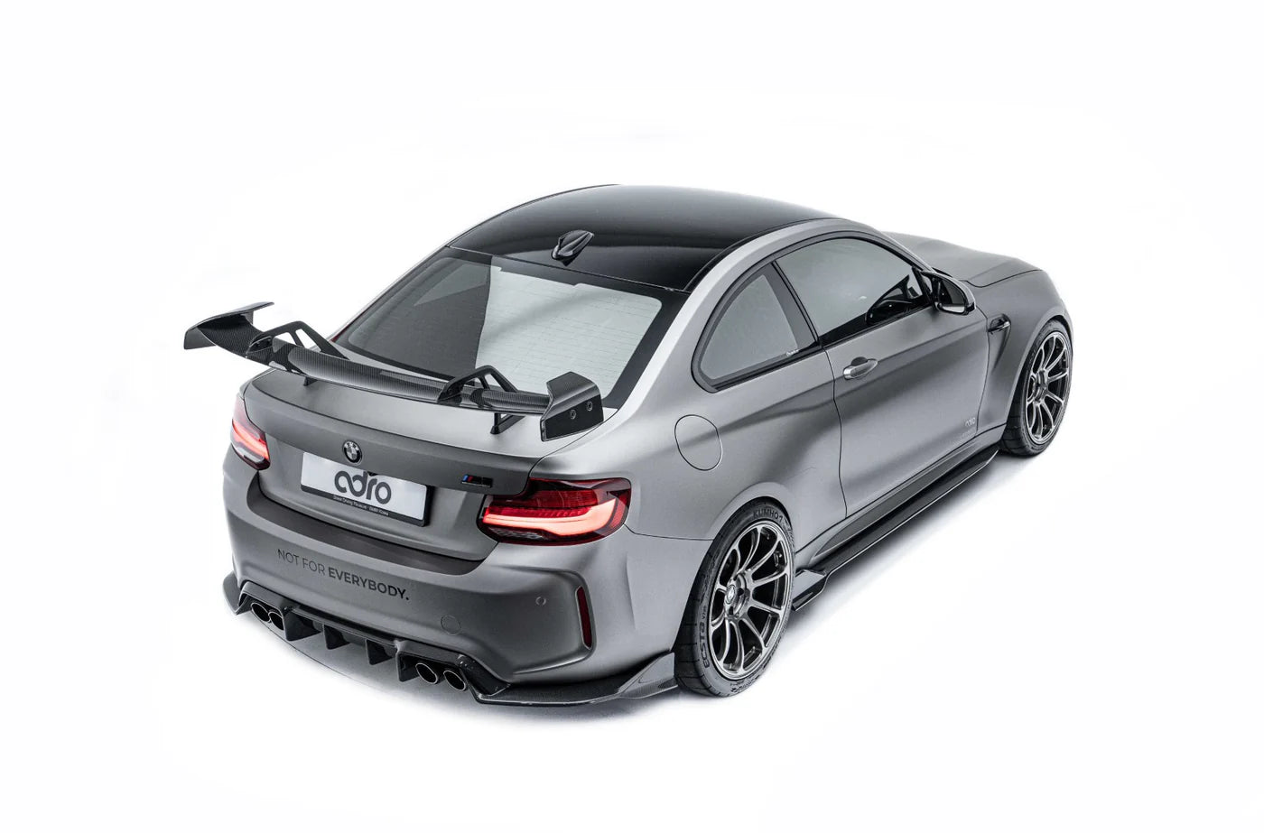 2019-2021 BMW F87 M2 SWAN NECK WING AT-R