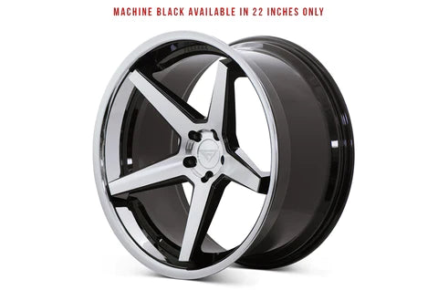 Ferrada Wheels FR3 - 22x10.5 Machine Black (5x112)