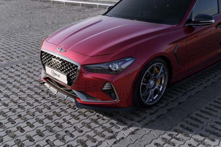 2019-2021 Genesis G70 Carbon Fiber Front Lip V2