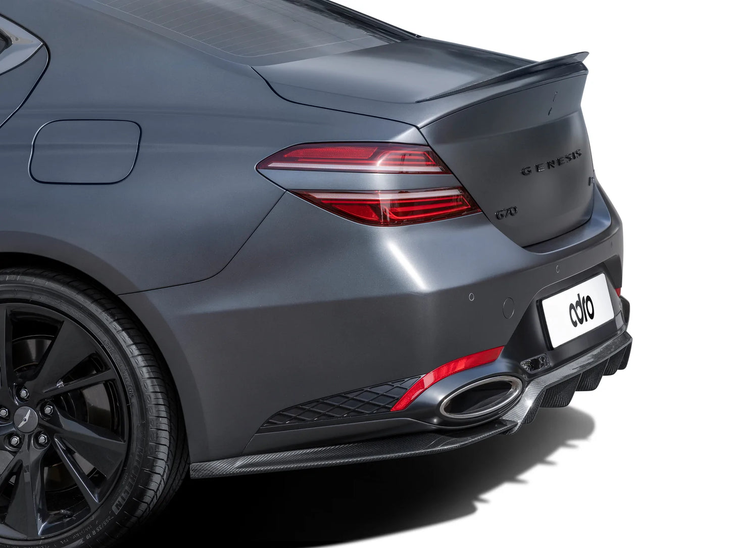 Genesis G70 Facelift Carbon Fiber Rear Diffuser