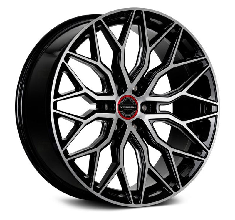 Vossen Wheels HF6-3 - 22x9.5 BRUSHED GLOSS BLACK (6X135)