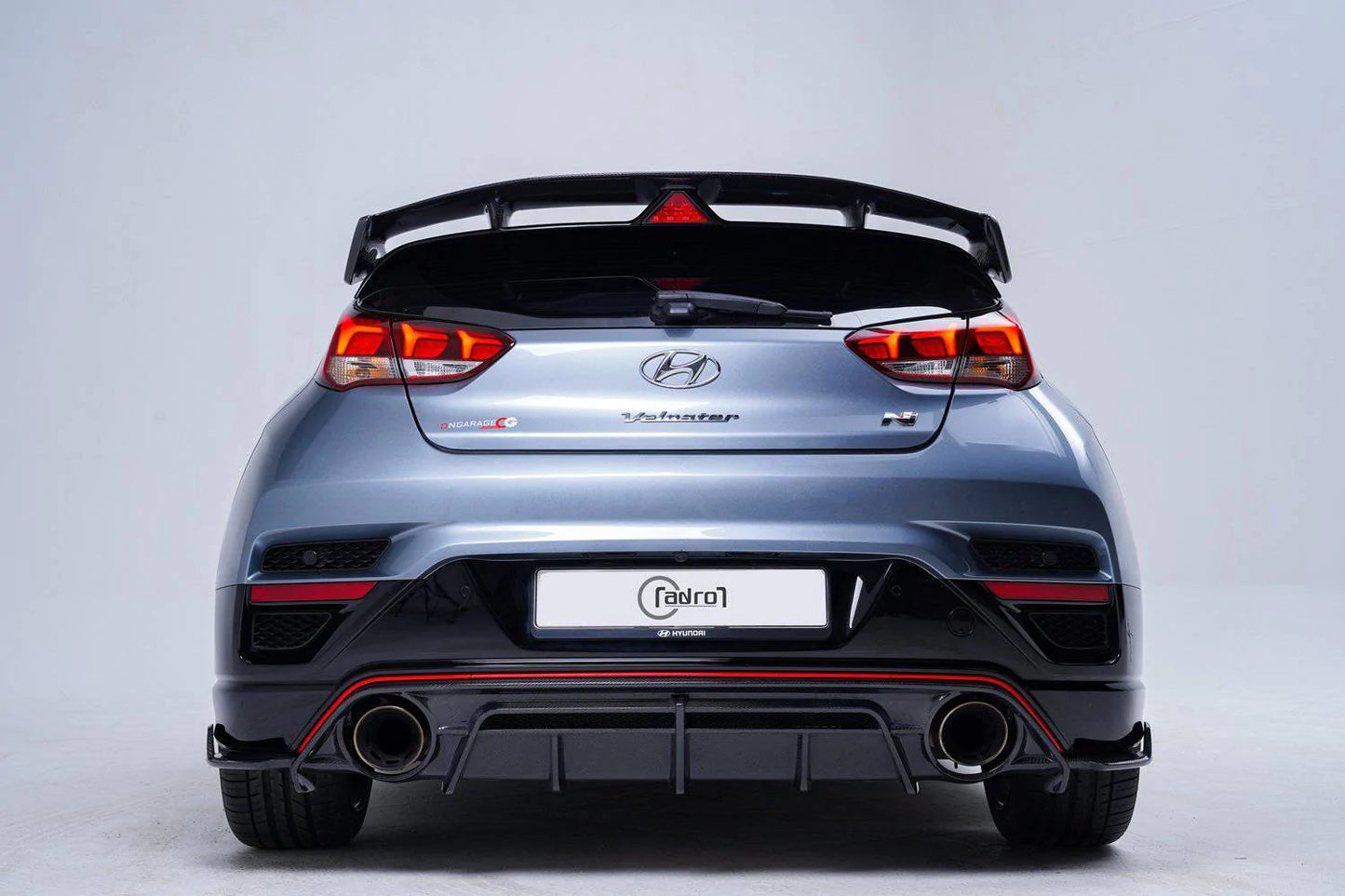 Hyundai Veloster N Carbon Fiber Rear Diffuser