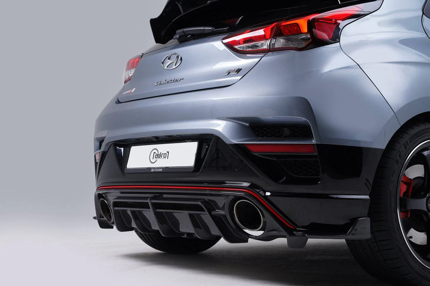 Hyundai Veloster N Carbon Fiber Rear Diffuser