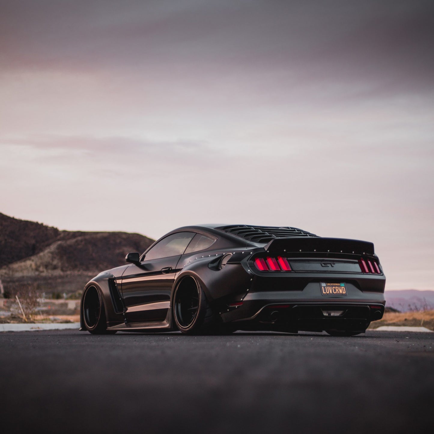 Clinched Flares - 2015-2017 Ford Mustang Widebody Kit