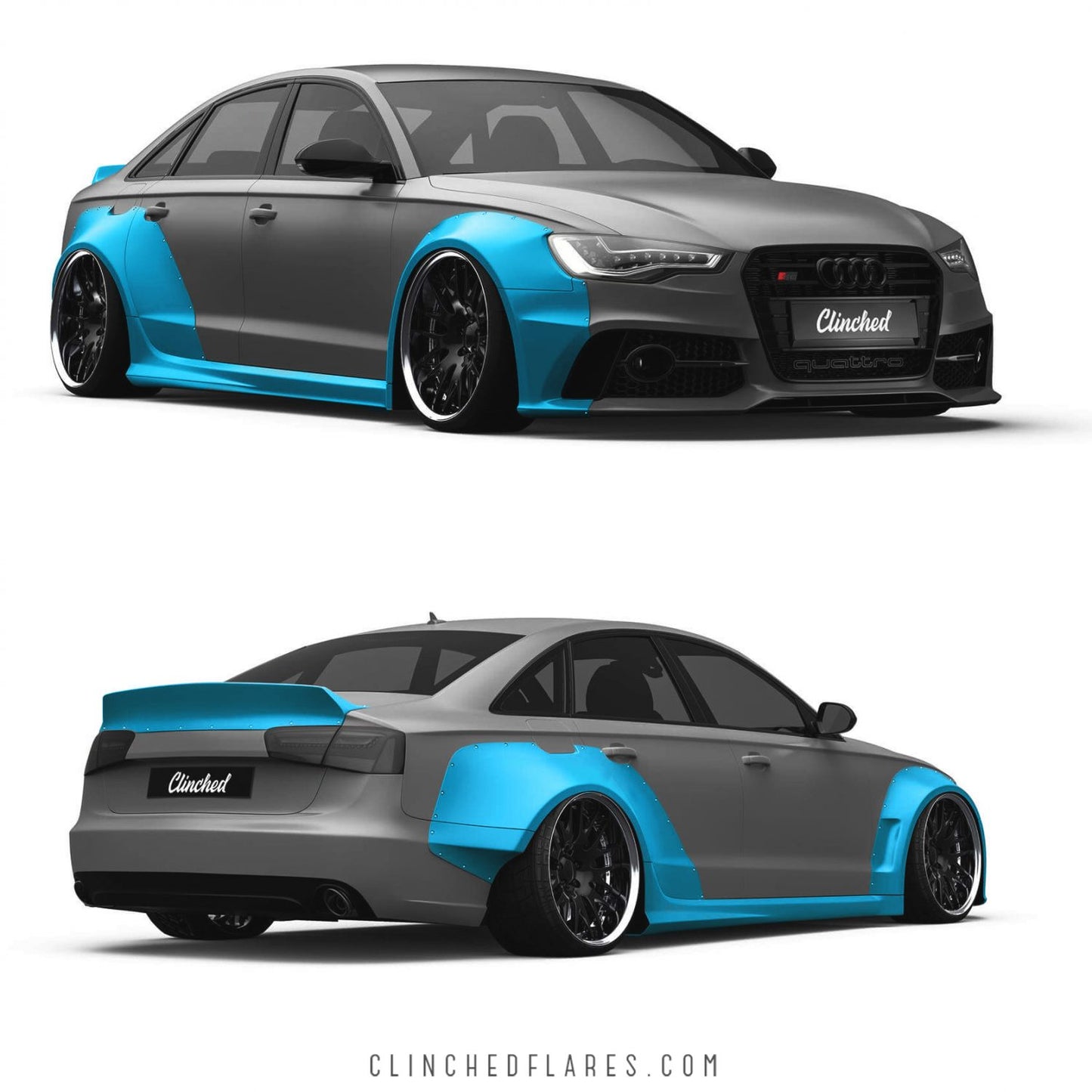 Clinched Flares - Audi A6/RS6 Widebody Kit