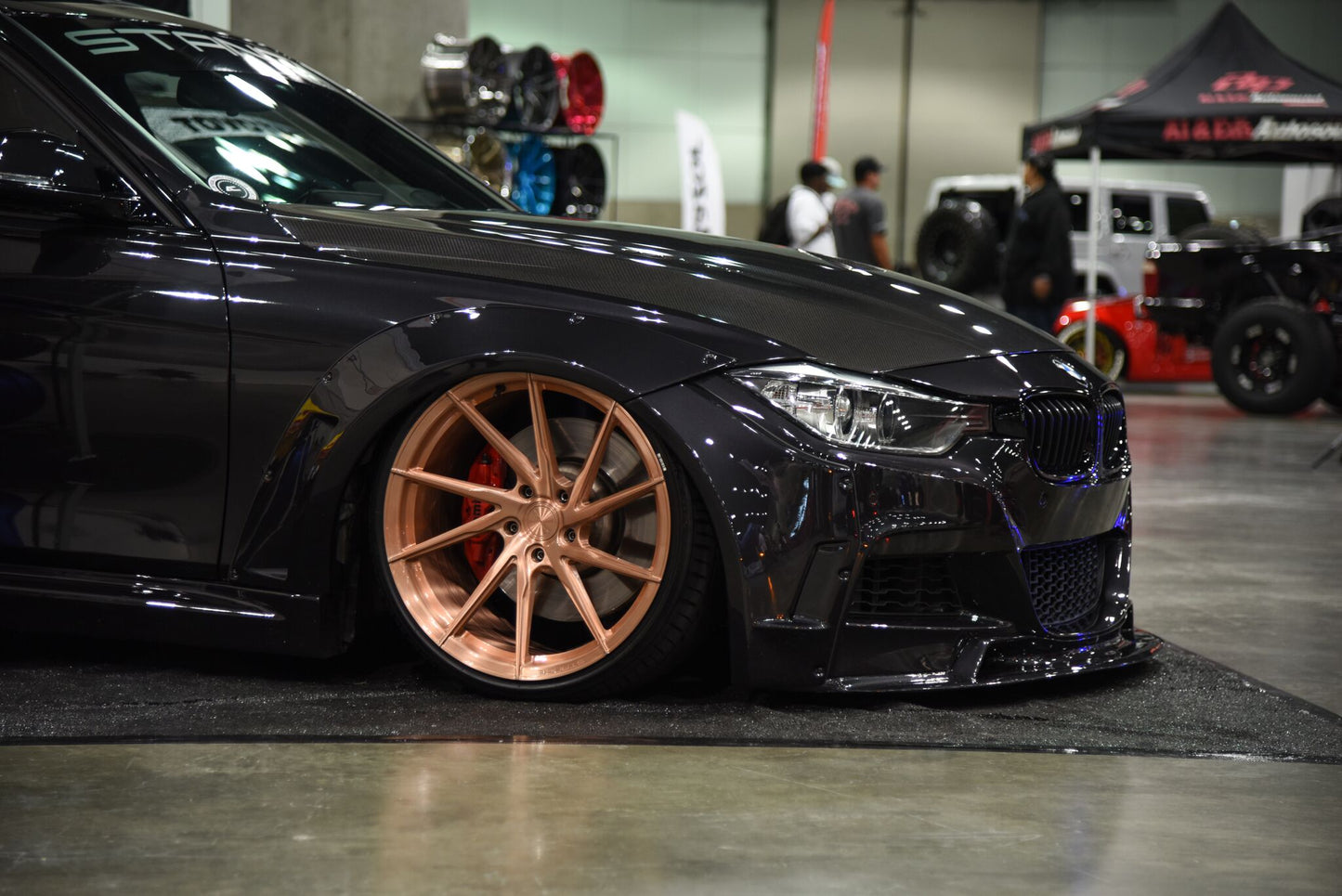 Clinched Flares - BMW 3 Series Sedan Widebody Kit