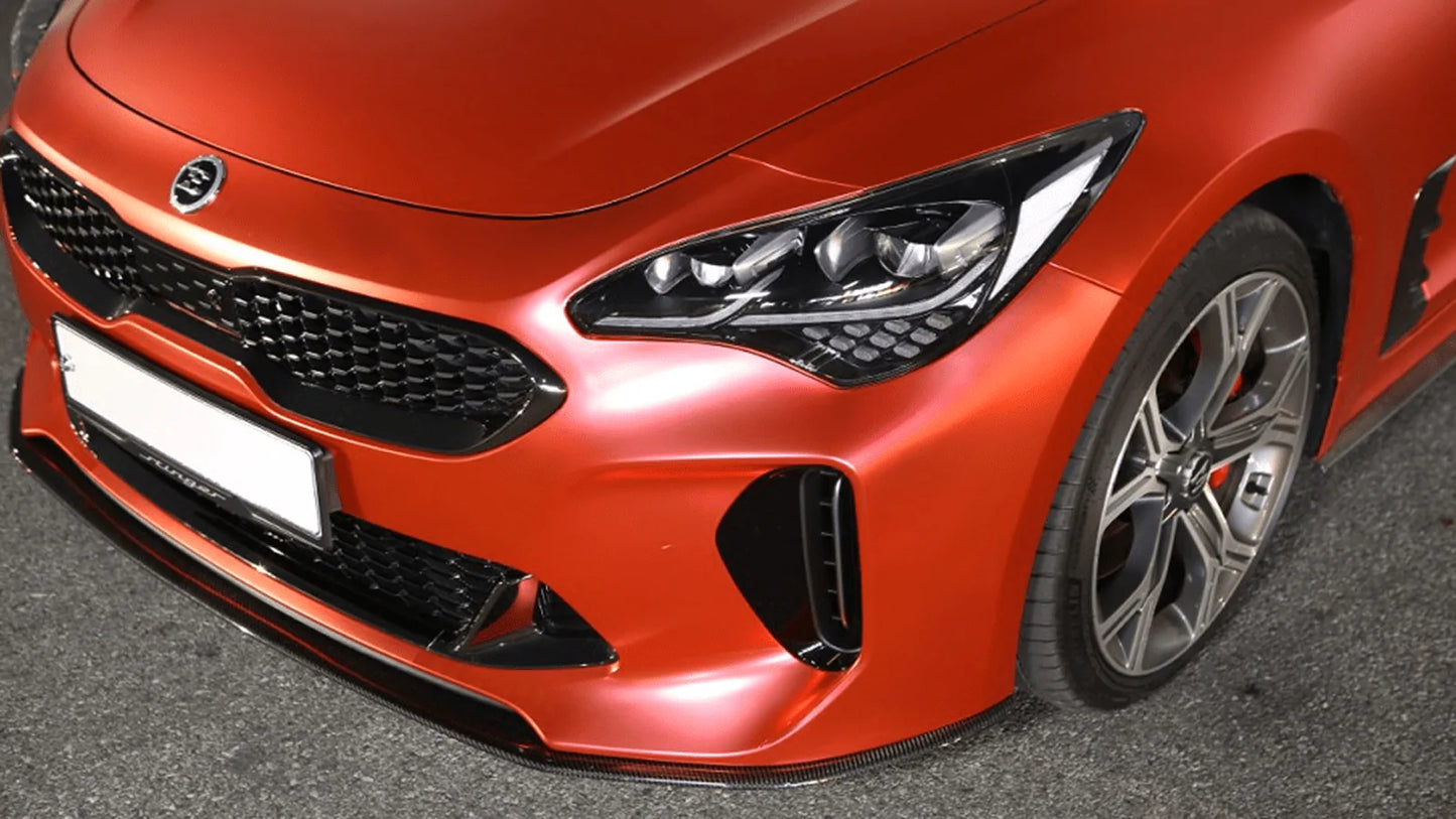 Kia Stinger Carbon Fiber Front Lip V1