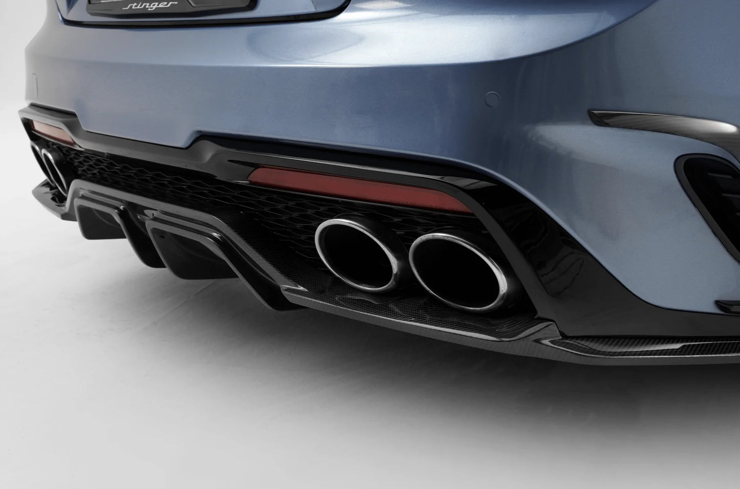 Kia Stinger Carbon Fiber Rear Diffuser V3