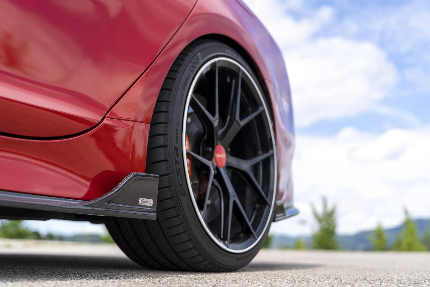 Kia Stinger Carbon Fiber Side Skirt V2