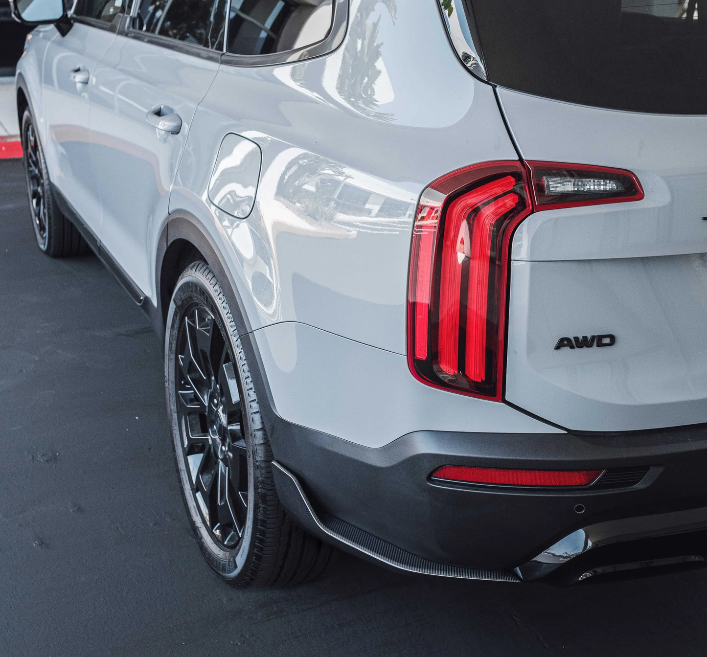 Kia Telluride Carbon Fiber Rear Winglets