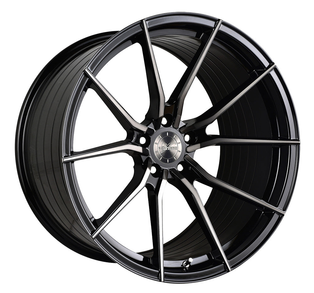 Vertini Wheels RFS1.2 - 19x9.5 Gloss Black Tinted Face - TunerGoods