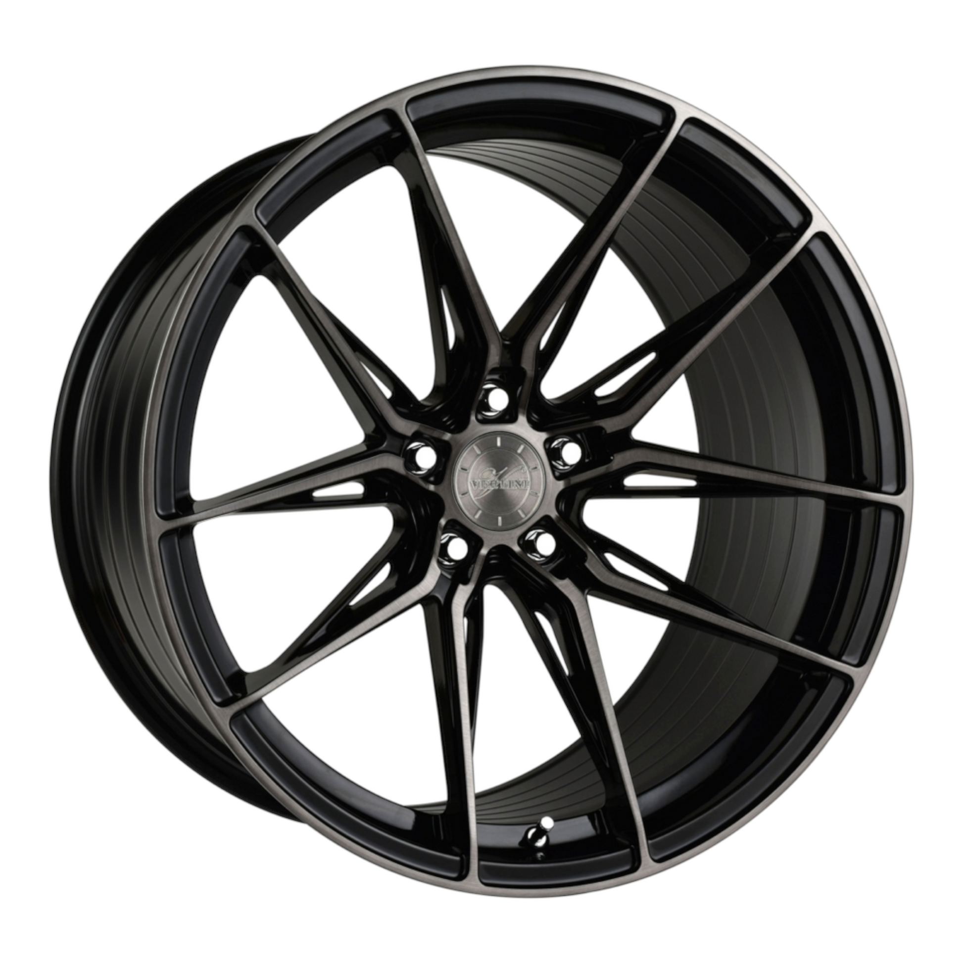 Vertini Wheels RFS1.8 - 19x9.5 Brushed Dual Black - TunerGoods