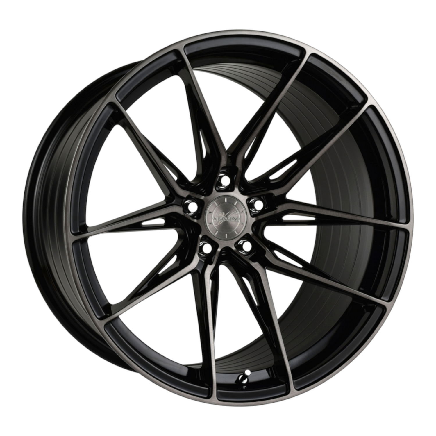 Vertini Wheels RFS1.8 - 19x8.5 Brushed Dual Black - TunerGoods