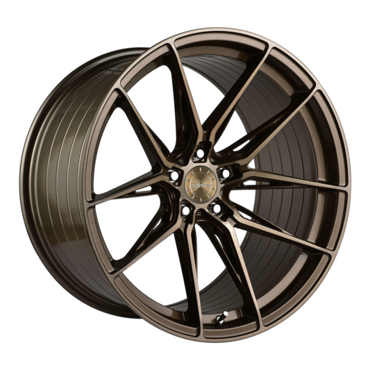 Vertini Wheels RFS1.8 - 19x8.5 Brushed Dual Bronze - TunerGoods