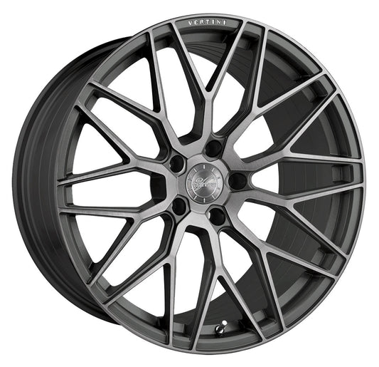 Vertini Wheels RFS2.0 - 19x8.5 Brushed Dual Gunmetal - TunerGoods