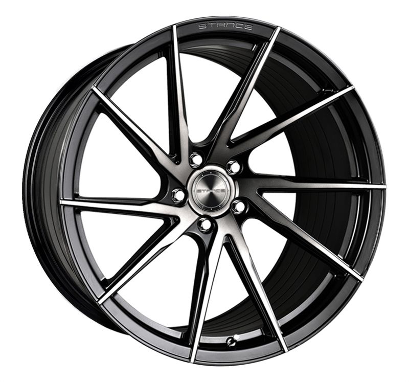 Stance Wheels SF01 - 19x9.5 Gloss Black Tinted Face (5x115)