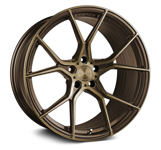 Stance Wheels SF07 - 20x10.5 Brushed Dual Bronze (5x112)