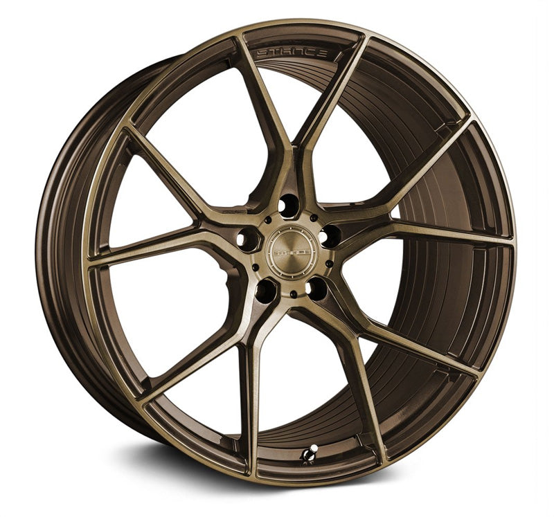 Stance Wheels SF07 - 20x10 Brushed Dual Bronze (5x115)