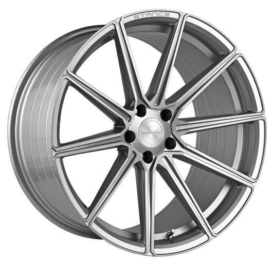 Stance Wheels SF09 - 20x9 Brushed Silver (5x130)