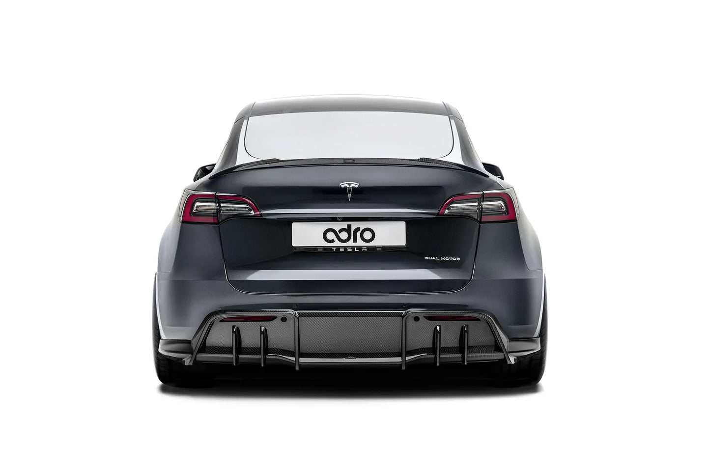 Tesla Model Y Premium Carbon Fiber Rear Diffuser