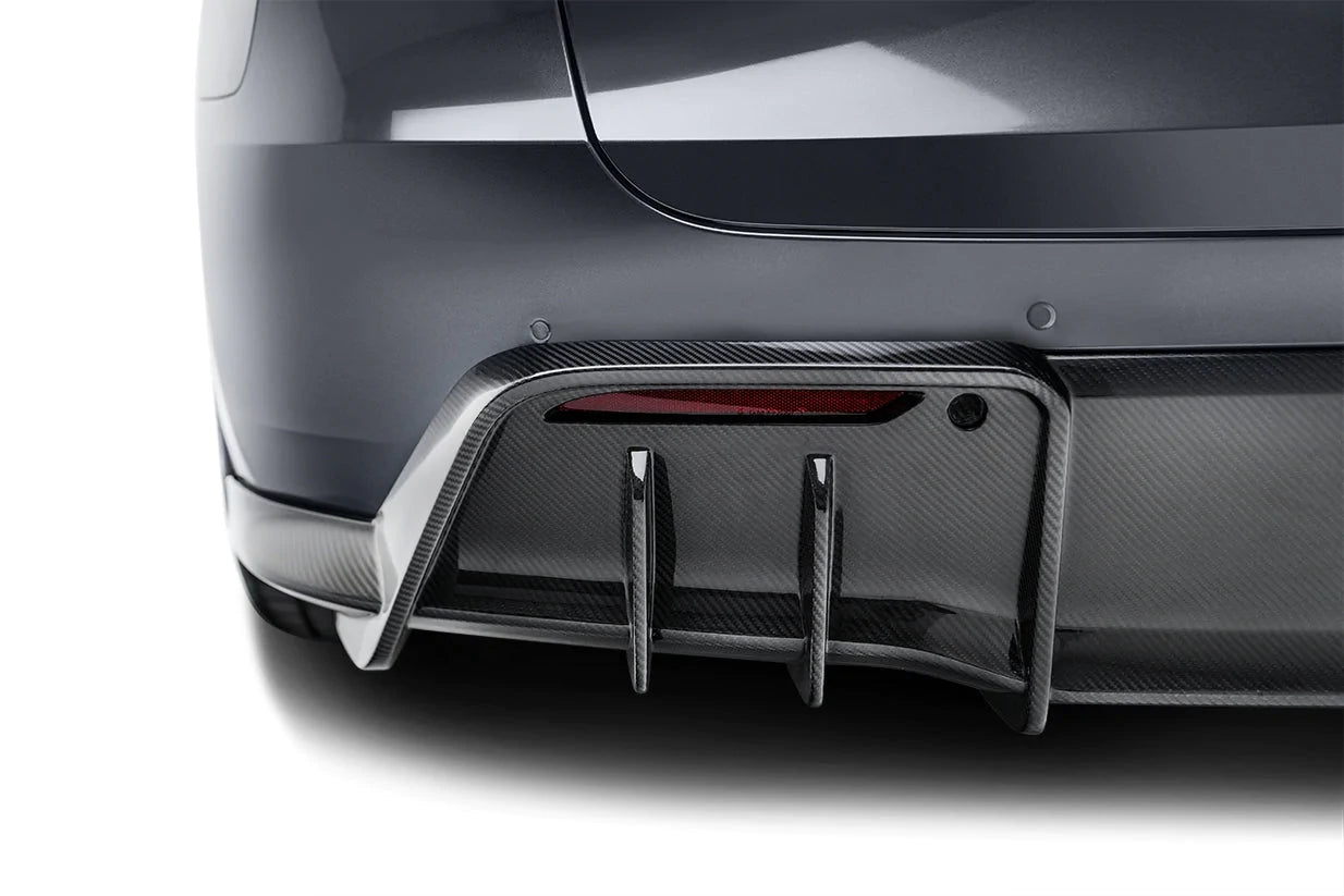 Tesla Model Y Premium Carbon Fiber Rear Diffuser