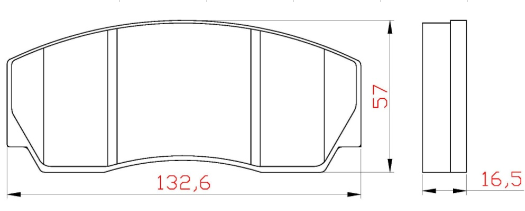 Yellow Speed Racing High Performance Street Front Brake Pads