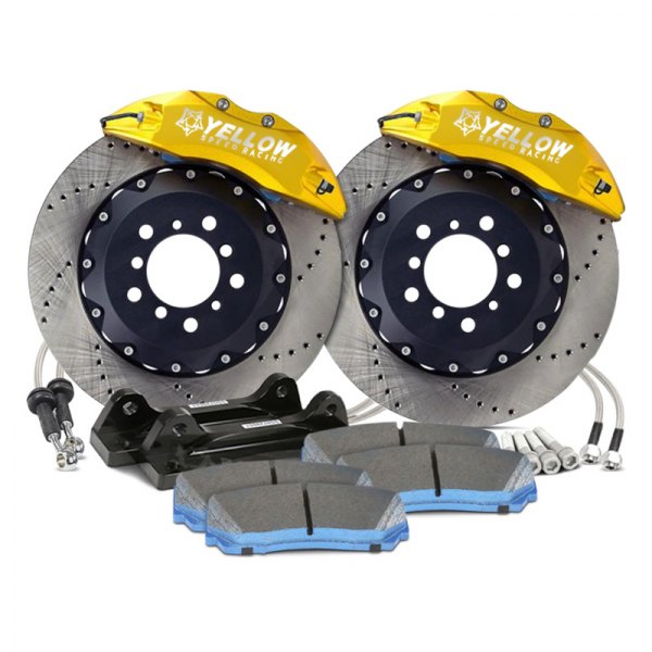 Yellow Speed Racing Front 8 Piston Ultra Big Brake Kit - Audi S3 2015-2016 (8V) - TunerGoods