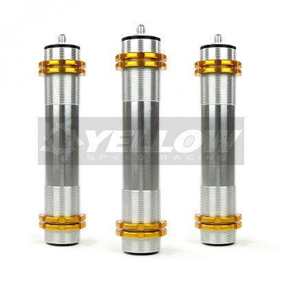 Yellow Speed Racing Air Jacks Kit - 3 Pieces w/ Connector Valve - TunerGoods