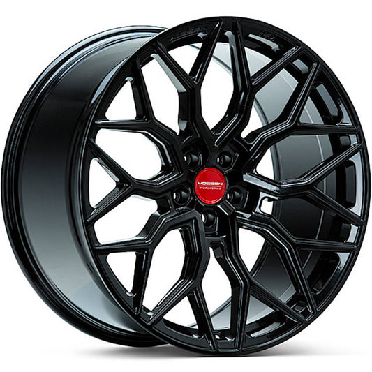 Vossen Wheels HF2 - 19x8.5 BRUSHED GLOSS BLACK (5X114.3)