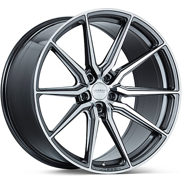 Vossen Wheels HF3 - 20x10.5 GLOSS GRAPHITE POLISHED (5X112)