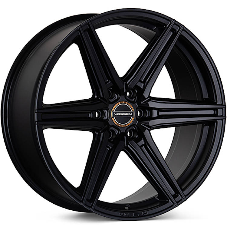 Vossen Wheels HF6-2 - 24x10 SATIN BLACK (6X139.7)